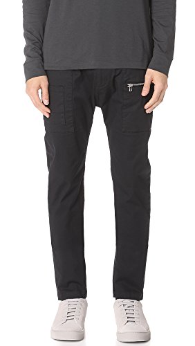 Helmut Lang Men's Carabiner Trousers, Black, 34