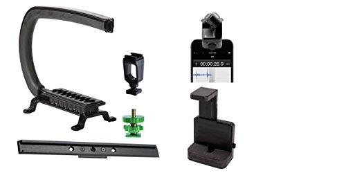 Cam Caddie 0CC-0100-GM GoPro Tripod Mount Adapter Connector for Scorpion Stabilizers, Sliders (Black)
