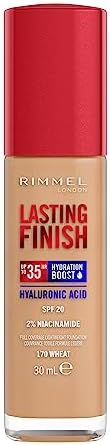 Lasting Finish 35 Hour, fondotinta, lunga durata, idratante, formula vegana, copertura totale, 30 ml, 170 Wheat
