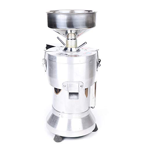 WUPYI 110V 1800W Soybean Grinding Machine,Commercial Soybean Milk Maker Machine Soymilk Machine Soy Bean Pulping Milk Machine with 2 Filter