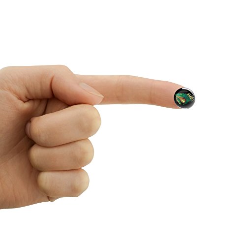 Iguana Head Colorful 0.5" Puffy Bubble Dome Scrapbooking Crafting Sticker Set