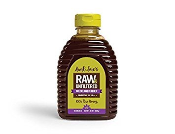 Aunt Sue s Honey, Raw-Wild Natural, 16-Ounce Container (Pack of 6)  (Packaging May Vary)