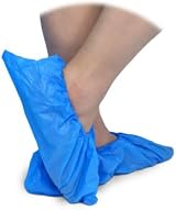 Omnitex 3.5g Premium Disposable Shoe Covers 100 Pack Embossed Over shoes view 2