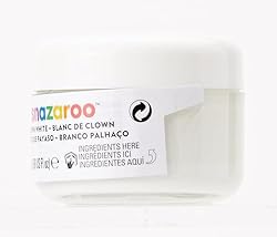Snazaroo Face and Body Paint, Clown White, 50ml
