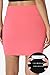 TheMogan Basic Sexy Stretch Knit High Waisted Bodycon Mini Skirt