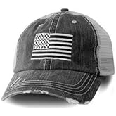Honor Country USA American Flag Baseball Cap Black