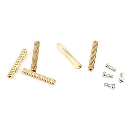 270pcs Brass M2 Female Standoff and Screws Assortment Kit PCB Standoff Kits with Plastic Box