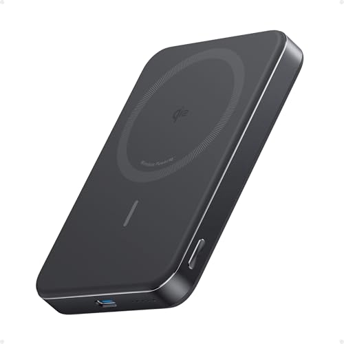 Anker MagGo Flache magnetische Powerbank 10000mAh Qi2 15W