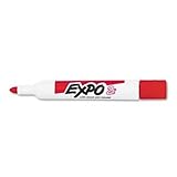 For Use in Low Odor Dry Erase Marker, Bullet Tip, Red