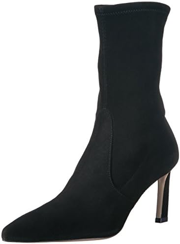 stuart weitzman rapture mid calf stretch suede booties