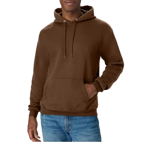 Hanes Comfortblend EcoSmart Hoodie, Midweight Fleece, Pullover Hooded Sweatshir…