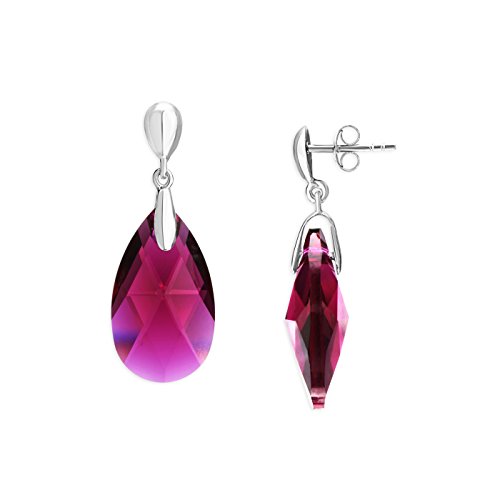 Earrings for women by fashionvictime - rhodium plated j…
