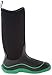 Muck Boots Hale Multi-Season Women's Rubber Boot, Black/Jade, 9 M US