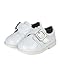 Auston AH59 Leatherette Velcro Buckle Strap Dress Church Shoe (Infant / Baby Boy) - White