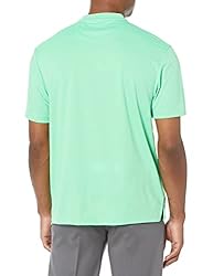PGA TOUR Men's Pique Short Sleeve Golf Polo Shirt