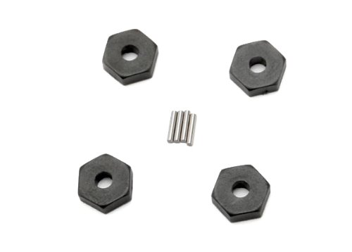 Traxxas 7154 Wheel Hubs with Axle Pins, 1/16 Vehicles (set of 4)