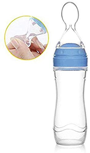 Buy Crack4deal 120ml Silicone Squeeze Rice Cereal Feeding Bottle