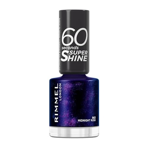 Rimmel 60 Seconds Super Shine Nagellak - 563 Midnight Rush