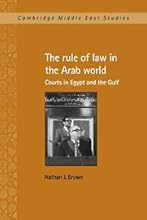 The Rule of Law in the Arab World: Courts in Egypt and the Gulf (Cambridge Middle East Studies)