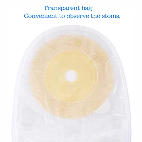 SUCONBE 10pcs Kids Ostomy Bag, Pediatric Colostomy Supplies, One Piece