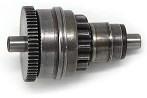 Kimllam Starter Drive Bendix for Suzuki Starter Motor Pinion Gear (14T/61T): CCW(Left Rotation Reverse) for Suzuki 31370-22G00, 31370-22G10, 31370-22G11, LTZ50, LT-Z50 QuadSport 2006-2010/2017