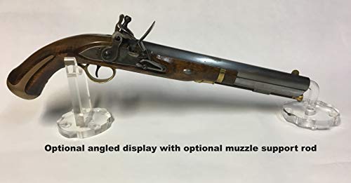 Elegant premium acrylic plastic display stand for guns rifles pistols swords - Thumbnail 2