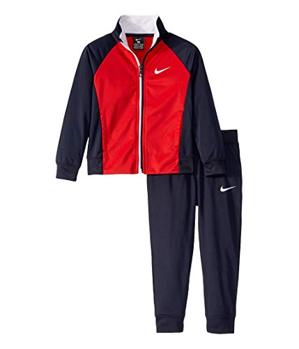 NIKE Little Boys 2-Pc. Color Block Jacket & Pants (7, Navy)