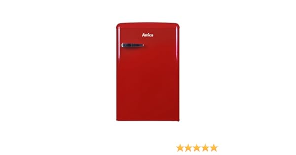 Amica KS15610R nevera y congelador Independiente Rojo A++ ...