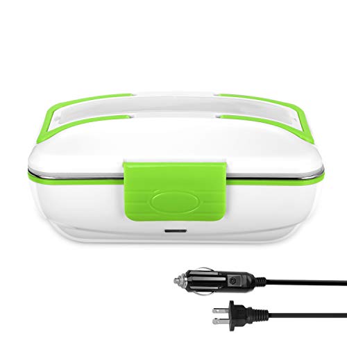 YOHOOLYO Electric Lunch Box for Car 12V and Home 110V Portable Food