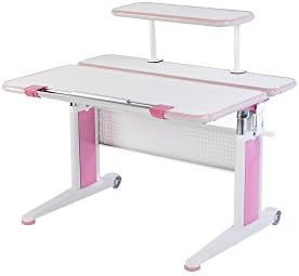 Kids Sit and Stand Ergonomic Height Adjustable Study Desk Workstation Age 3-18 TGEG-TF-X8