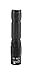 Lumintrail Keychain Flashlight 130 Lumen LED, Magnetic Tail, Reversible Pocket Clip, and Bonus Light (Black)