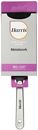 Harris Seriously Good Metalwork Flat Paint Brush 3in Grey view 6