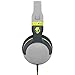 Skullcandy Hesh 2 Over-Ear Headphone with Mic, Gray/Hot Lime