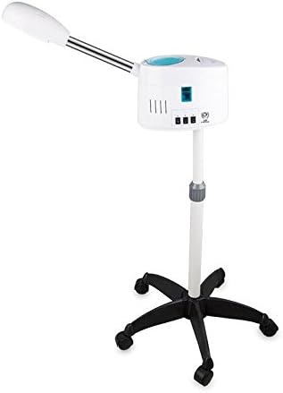 SUNWUKONG Facial Steamer Professional Hot And Cold Nano Mist Ozone Facial Steaming Device Sprayer Beauty Floor Stand Equipment