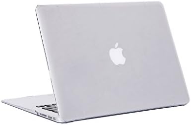HX TECHNOLOGY- Ultra Slim Soft-Touch Hard Plastic Shell Snap On Crystal Case for Apple MacBook Air 11.6" (A1465 / A1370) Cover - Transparent
