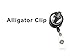 WigsPedia Retractable Name ID Badge Holder Reel/ID Badge Holder - Super RN (Alligator Clip Back)