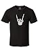 Gs-eagle Men's Rock And Roll Skeleton Graphic T-Shirt