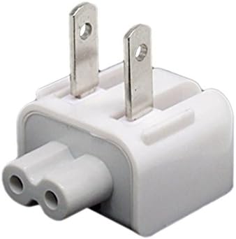 Sportsmax Travel Charger AC Power Adapter US Wall Plug Duck Head Converter for Apple MacBook/iBook/iPad/iPhone/iPod