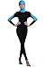 Micosuza Full Body Swimsuit Swim Suit Full Coverage - Long legs Long Sleeves for Women UV Sun Protection One Piece Rash Guard