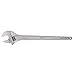 RIDGID 86932 774 Adjustable Wrench, 24-inch Large Adjustable Wrench for Metric and SAE, Silver