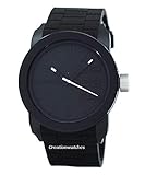 Diesel Men's DZ1437 Double Down Black Silicone Watch