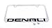 GMC Denali Chrome Metal License Plate Frame