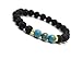 Mystiqs Lava Rock Beaded Bracelet Essential Oil Diffuser for Men,Women Aromatherapy Ideal for Anti-Stress or Anti-Anxiety