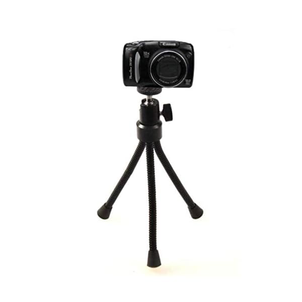 XYSQWZ Ultrakleines Desktop-stativ 360-grad-drehung Live-Metall-Smartphone-Halter Outdoor-reisefotografie-kamerastativ… – Bild 4