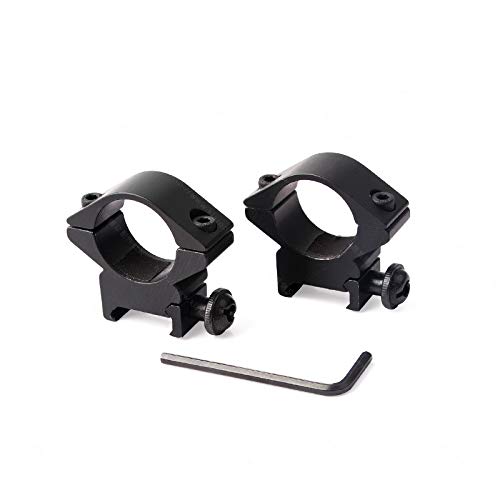 Ulightfire Tactical Flashlight Ring Mount Scope Ring Mounts Rifle for 1'' / 25.4mm Tube N05