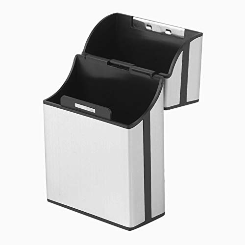 Lightweight Aluminium Cigarette Case (Gray + Silver)