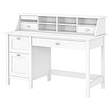 Bush Furniture Computer Desk, Pure White