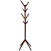 maxgoods Coat Rack Free Standing,Modern DIY Heavy Duty Entryway Wooden Clothing Rack Hat Corner Hall Umbrella Stand Tree for Bedroom Living Room Office,Easy Assamble (Size 1)