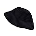 Women Winter Warm Bucket Hat,Crytech Fashion Vintage Thermal Faux Fur Fishing Cap Wide Brim Ear Warmer Fisherman Hat for Ladies Girls Hunting in Cold Weather (Black)thumb 3