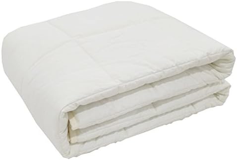 XILI Sensory Weighted Blanket for Adults,Fall Asleep Faster and Stay Asleep Longer, Great for Anxiety, ADHD, Autism,Insomnia, OCD,and SPD(35''x47'', 5lbs,White)